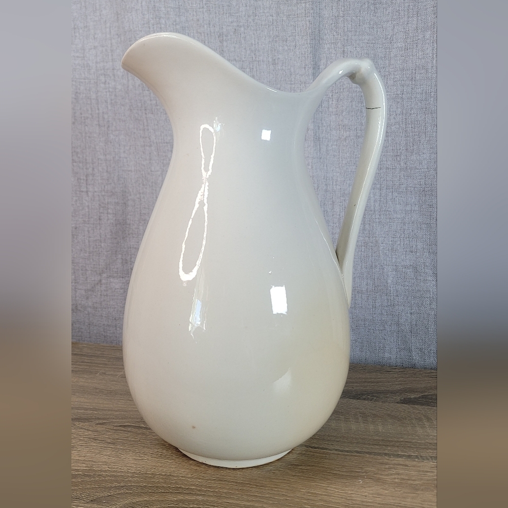 Antique Royal Ironstone China Ceramic Pitcher Vase Vintage - Picture 10 of 16